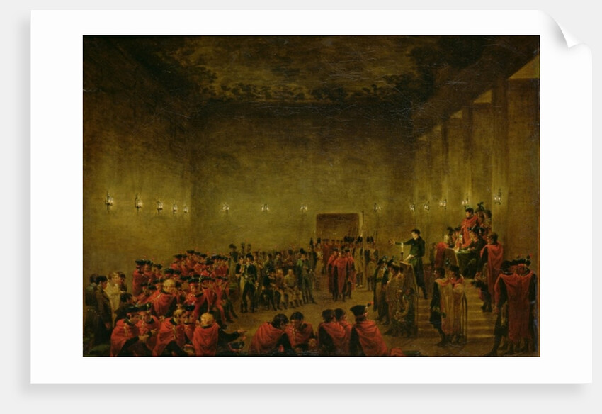 18 Brumaire An VIII by Jacques Henri Sablet