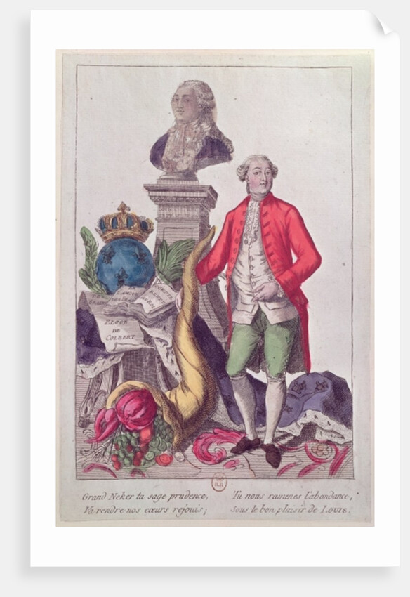 The Call of Jacques Necker 16th July 1789 by French School