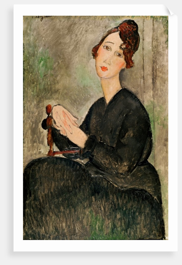 Portrait of Dedie Hayden, 1918 by Amedeo Modigliani