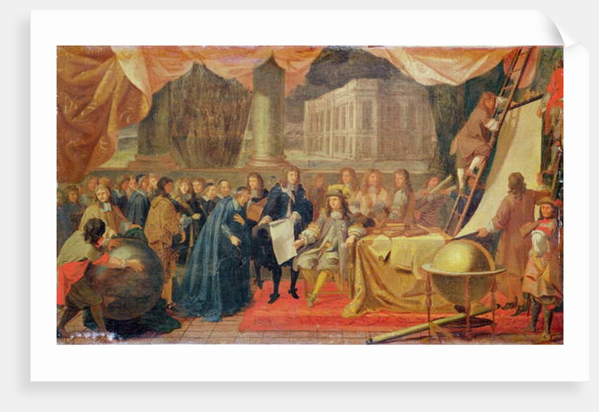 Study for The Establishment of the Academie des Sciences in 1666 and the Foundation of the Observatory in 1667 by Charles Le Brun