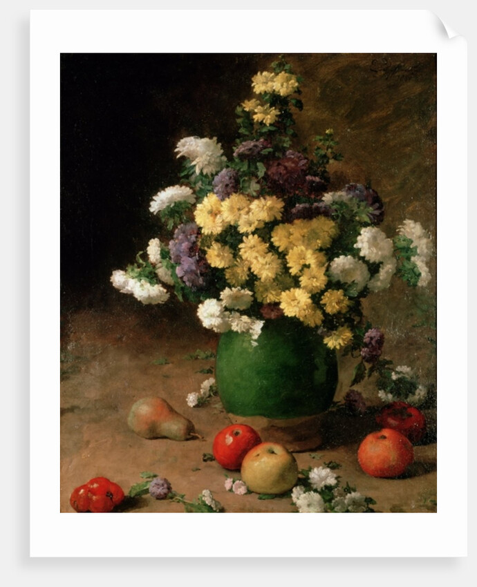 Flowers and Fruit, 1880 by Claude Emile Schuffenecker