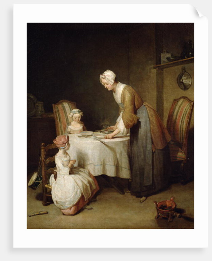 The Grace, 1740 by Jean-Baptiste Simeon Chardin