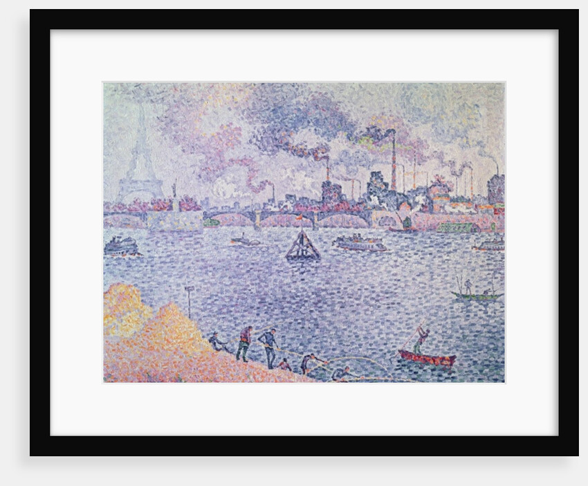 The Seine, Grenelle, 1899 by Paul Signac