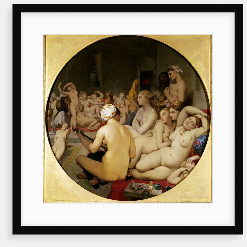 The Turkish Bath, 1863 by Jean Auguste Dominique Ingres