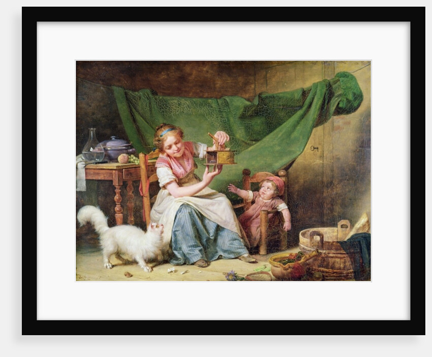 The Woman and the Mouse, c.1798 by Martin Drolling