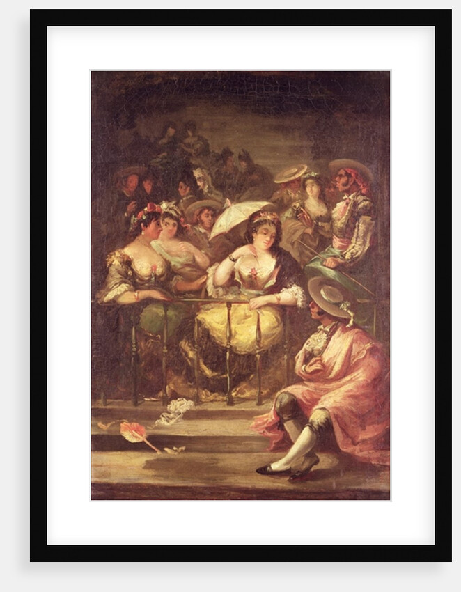 Women on a Balcony, 1859 by Eugenio Lucas y Padilla