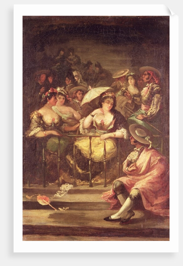 Women on a Balcony, 1859 by Eugenio Lucas y Padilla