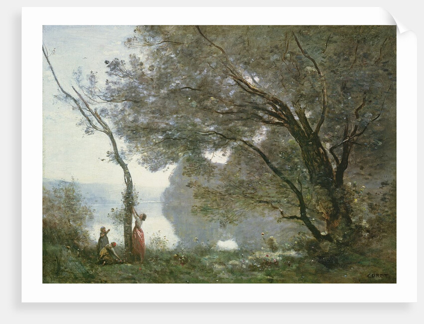 Souvenir of Mortefontaine, 1864 by Jean Baptiste Camille Corot