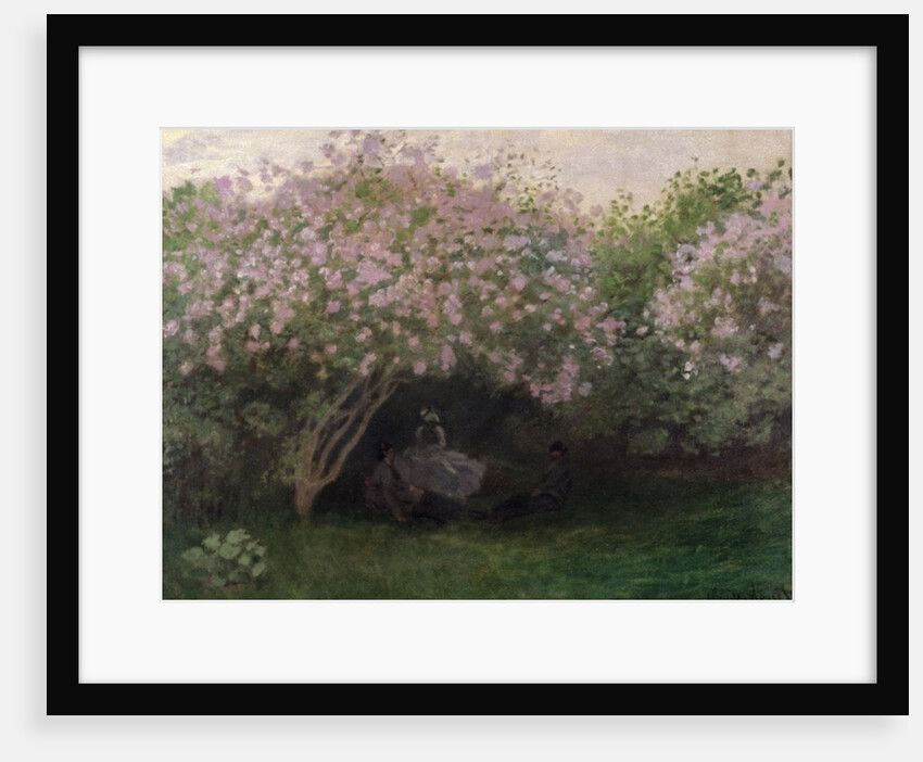 Lilacs, Grey Weather, 1872 by Claude Monet