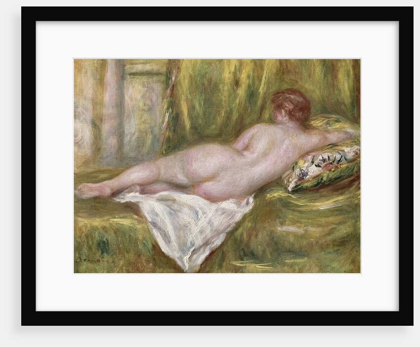 Nu couché vu de dos, c.1909 by Pierre Auguste Renoir
