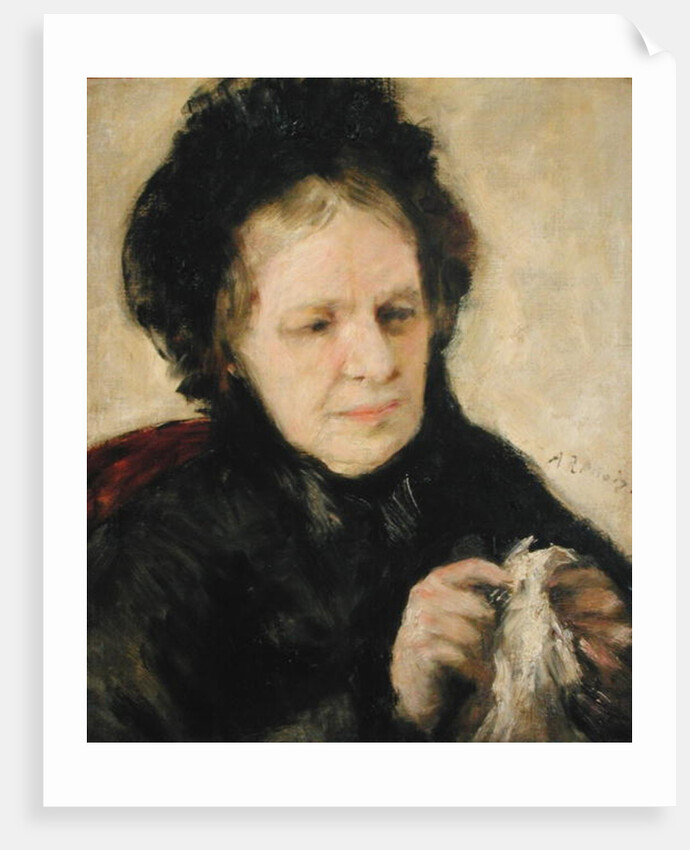 Madame Theodore Charpentier c.1869 by Pierre Auguste Renoir