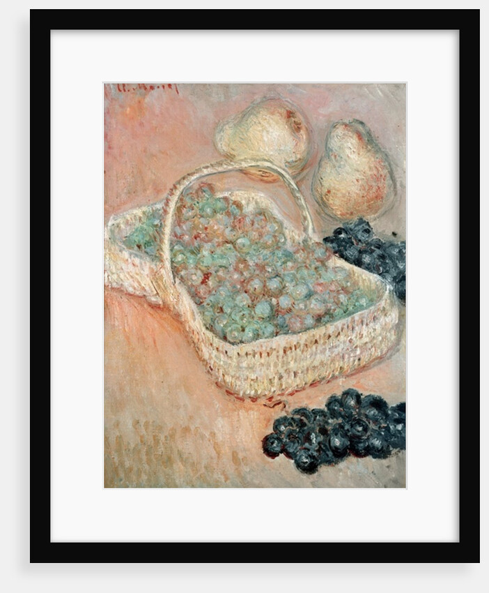 The Basket of Grapes, 1884 by Claude Monet