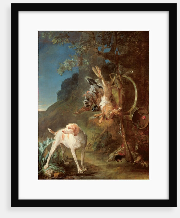 Dog and Game, 1730 by Jean-Baptiste Simeon Chardin