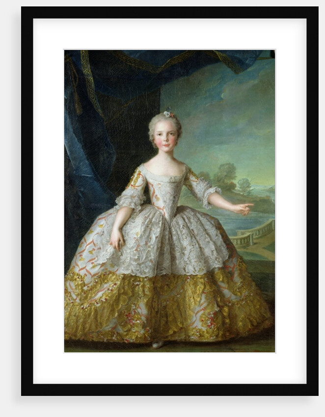 Infanta Isabelle de Bourbon-Parma 1749 by Jean-Marc Nattier