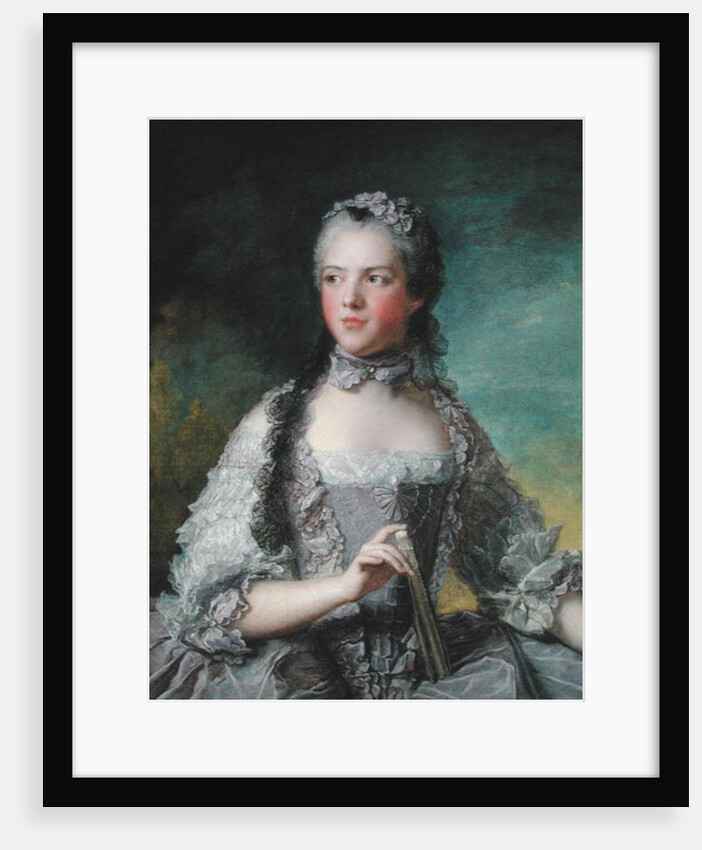 Portrait of Adelaide de France with a Fan, 1749 by Jean-Marc Nattier
