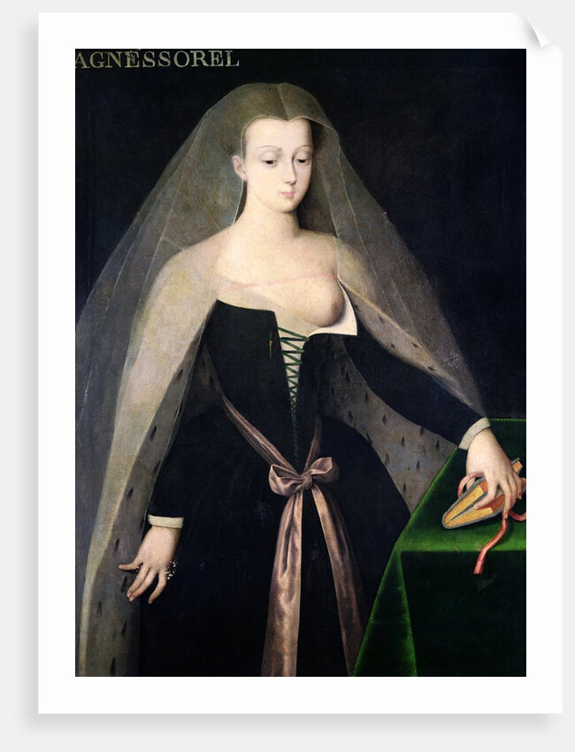 Agnes Sorel by French School