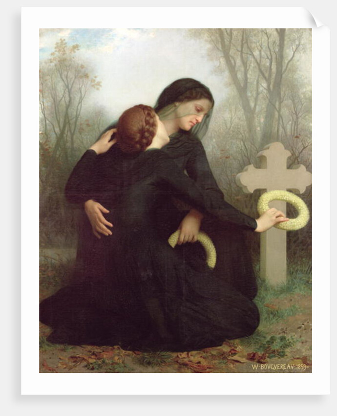 Le Jour des Morts 1859 by William-Adolphe Bouguereau