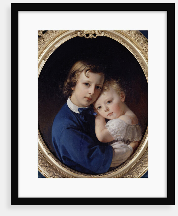 Paul and Rene Dubufe, c.1852 by Claude-Marie Dubufe