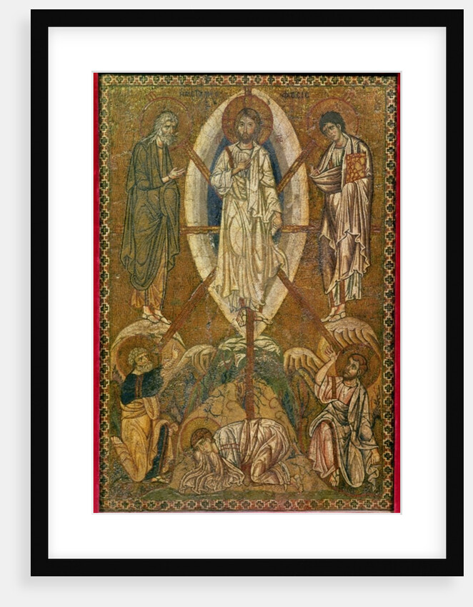 Portable icon depicting the transfiguration, 11th-12th century by Byzantine Byzantine