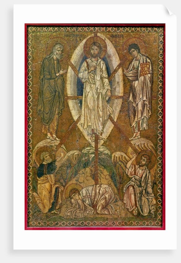Portable icon depicting the transfiguration, 11th-12th century by Byzantine Byzantine