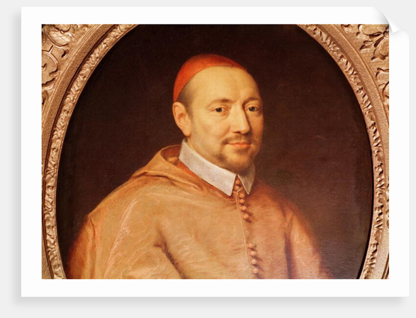 Portrait of Cardinal Pierre de Berulle by Philippe de Champaigne