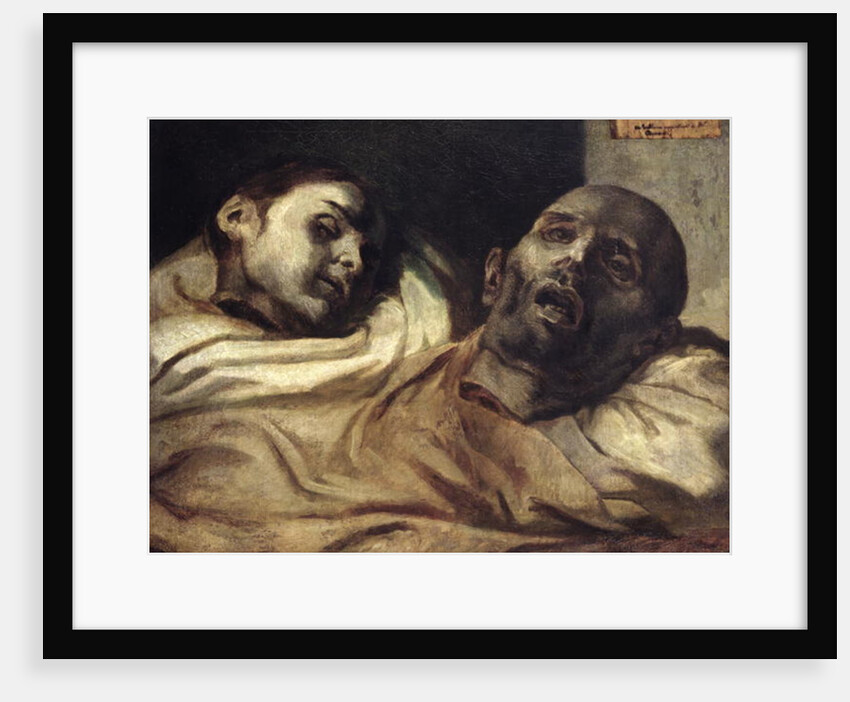 Heads of Torture Victims by Theodore (after) Gericault