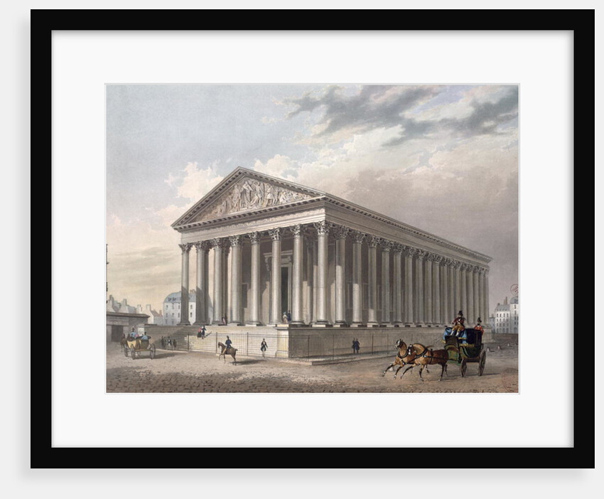 Exterior view of the Madeleine, Paris by Philippe Benoist