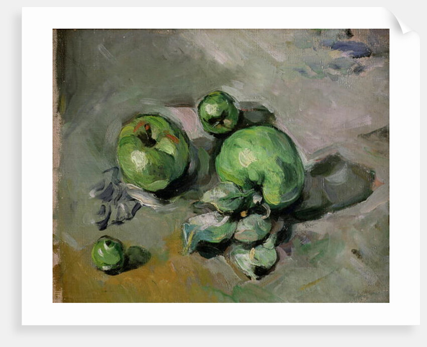 Green Apples, c.1872-73 by Paul Cezanne