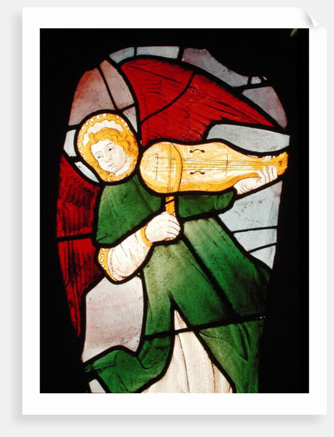 Angel Musician by French School