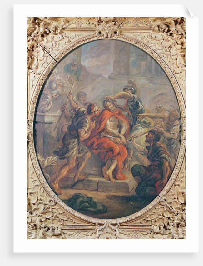 The Mocking of Christ by Jean-Honore Fragonard