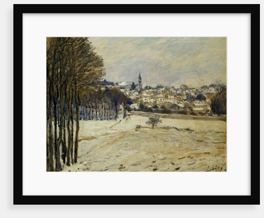 The Snow at Marly-le-Roi, 1875 by Alfred Sisley