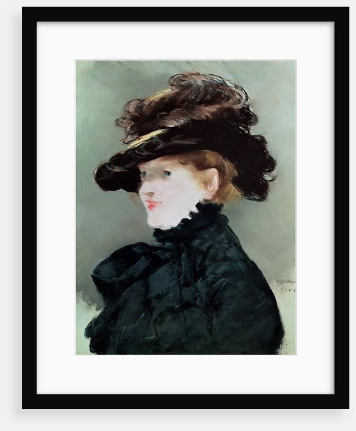 Portrait of Mery Laurent 1882 by Edouard Manet