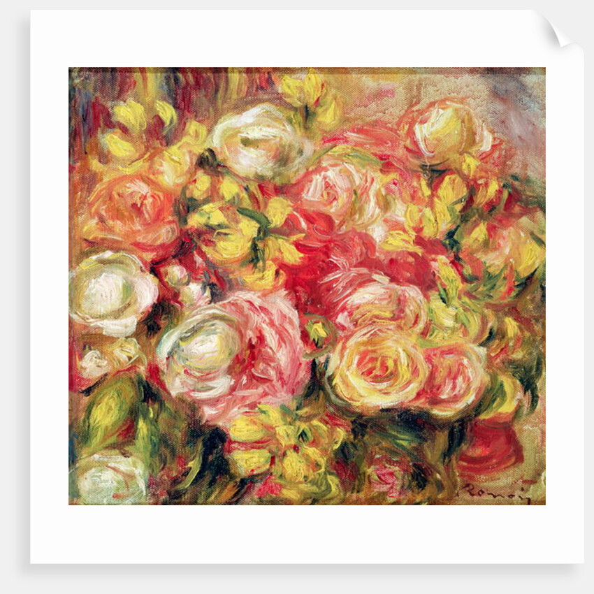 Roses, 1915 by Pierre Auguste Renoir