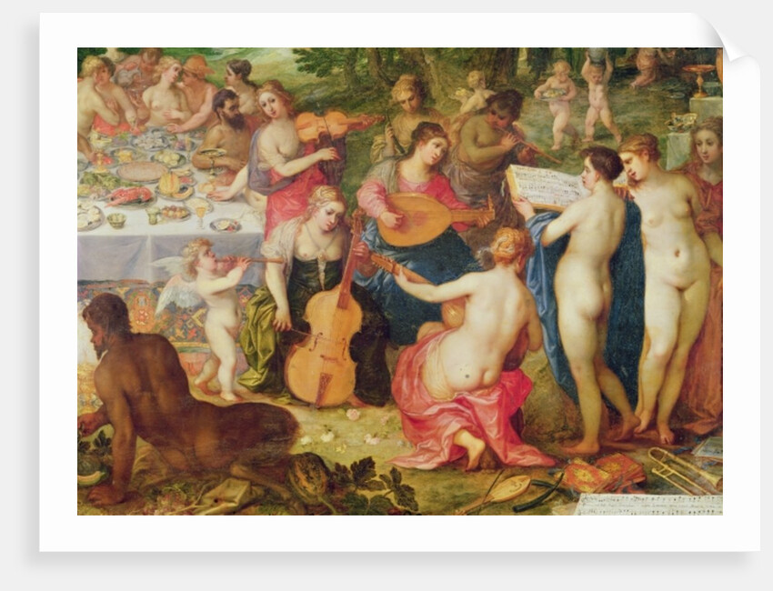 The Banquet of the Gods by Hendrik van the Elder Balen