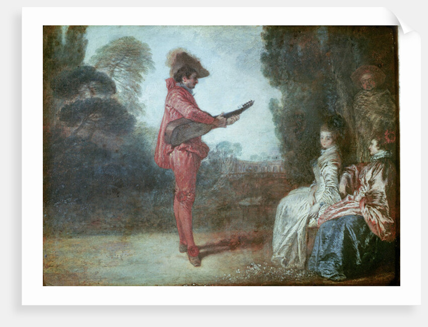 The Enchanter, c.1712 by Jean Antoine Watteau