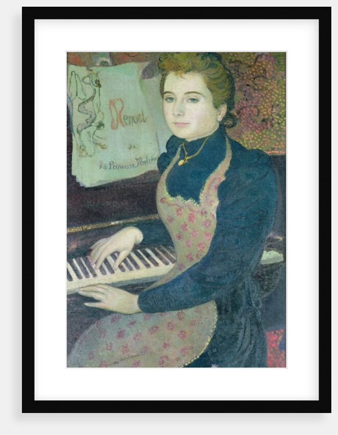Marthe at the Piano or, Minuet of Princess Maleine, 1891 by Maurice Denis