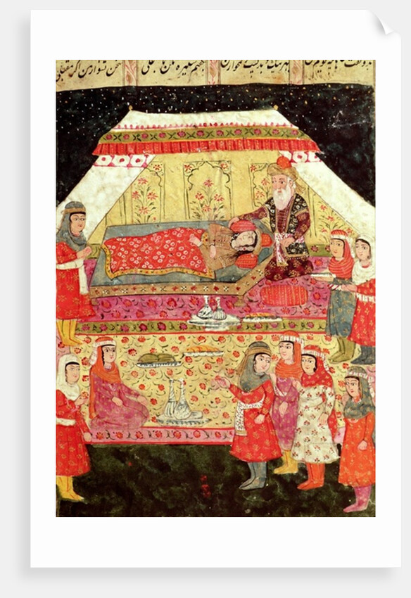 Harem Scene by Islamic School