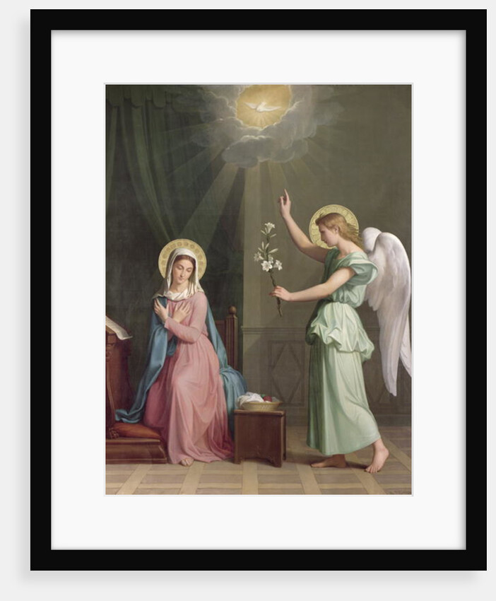 The Annunciation, 1859 by Auguste Pichon