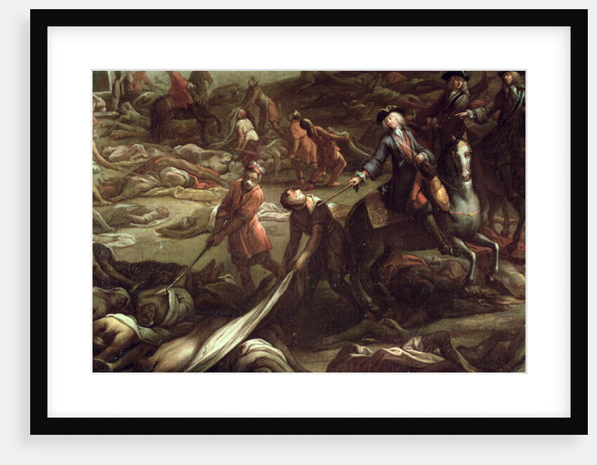 The Plague in Marseille in 1720 by French School