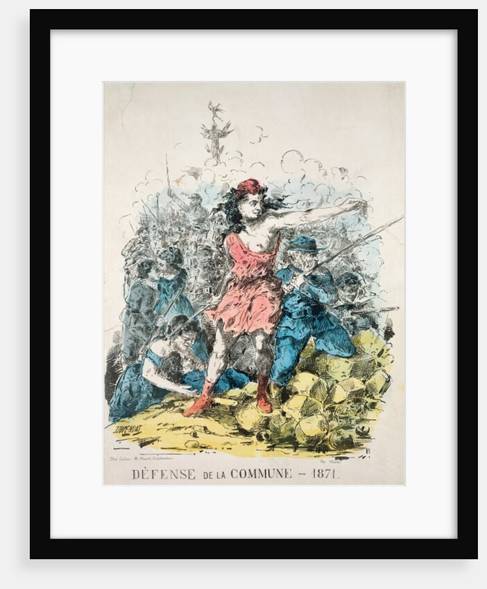 Defence of the Commune by French School