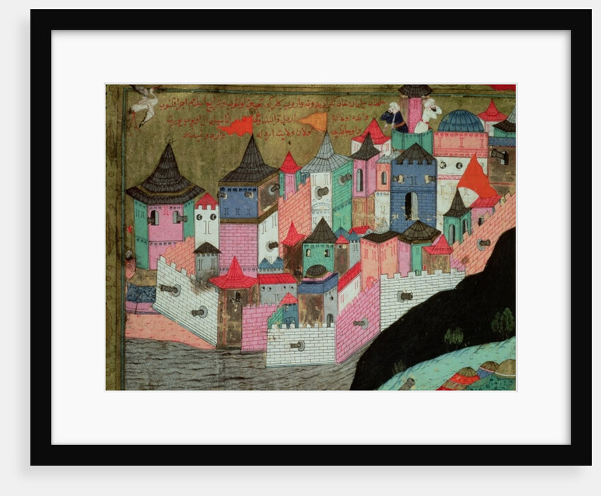 The Siege of Belgrade in 1521 by Islamic School