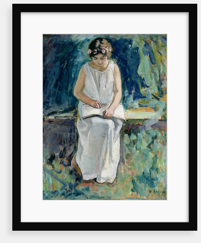 Girl Reading by Henri Lebasque