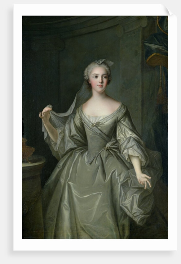 Madame Sophie de France as a Vestal Virgin by Jean-Marc Nattier