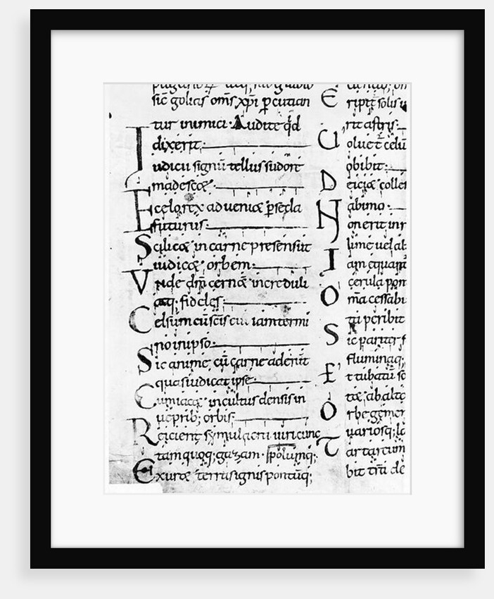 Ms. Latin Lectionary by French School