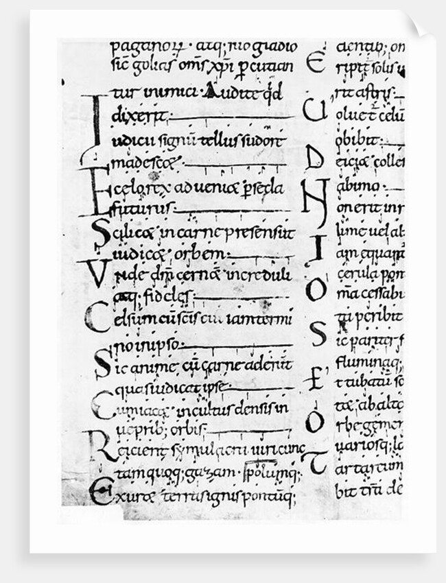 Ms. Latin Lectionary by French School