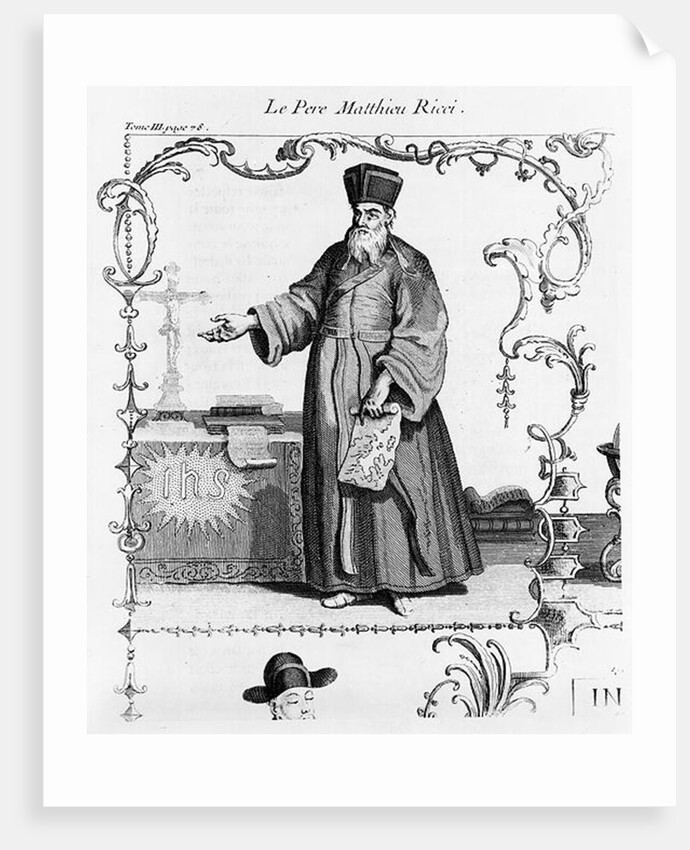 Father Matteo Ricci by French School