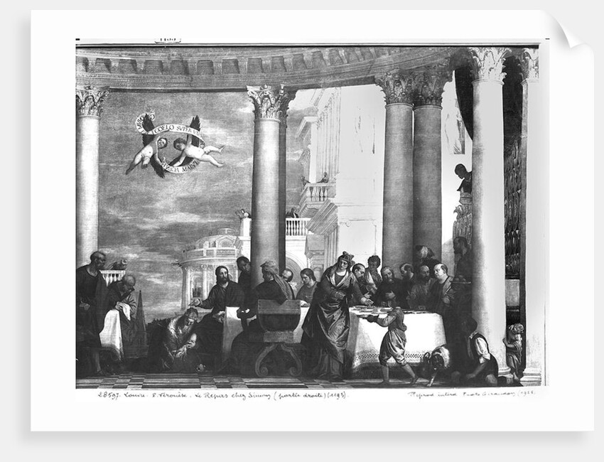 The Meal at the House of Simon the Pharisee by Veronese
