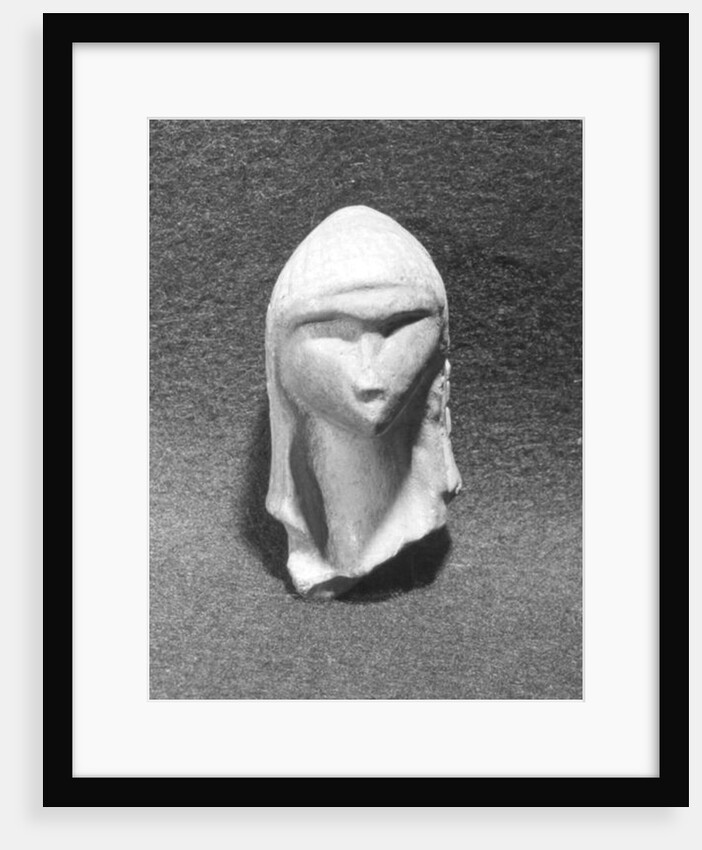 Head of a Woman known as Venus of Brassempouy, c. 21000 BC by Paleolithic Paleolithic