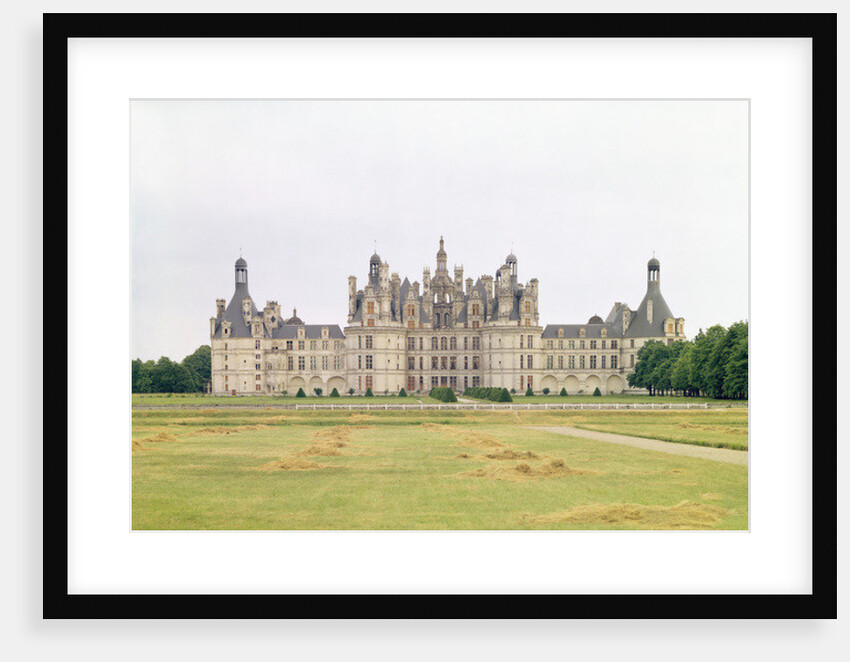 View of the north-west facade, built 1519-46 by French School