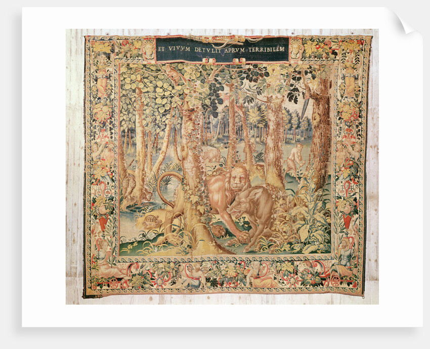 The Erymanthian Boar, after 1528 by Flemish School